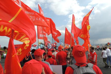 Делегация российского комсомола принимает участие во Всемирном фестивале молодежи и студентов в Эквадоре