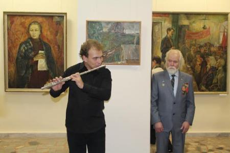 Художник и человек с большой буквы. Коммунисты Уфы приняли участие в открытии выставки художника-патриота В.Н.Пегова