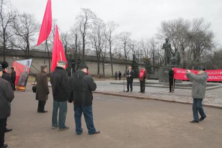 Псков. Сталин жив во все времена!