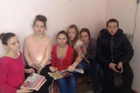 Тюменская область. В селе Овсянниково высадился комсомольский десант