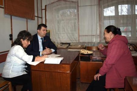 Депутат-коммунист Госдумы Олег Лебедев встретился с жителями Чернского района Тульской области