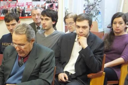 Калуга. Молодёжный политклуб: «Выдающийся большевик и революционер — товарищ Киров»