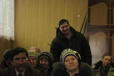 Первый секретарь Кемеровского обкома КПРФ Н.П. Мухин встретился с партийным активом и общественностью города Гурьевска
