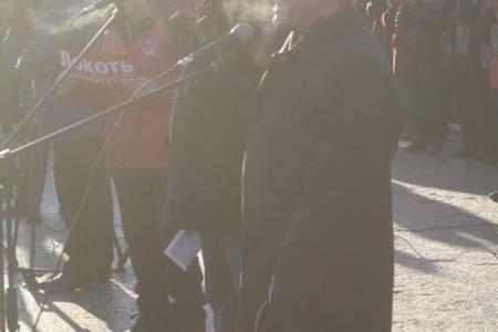 Трехтысячный митинг в Новосибирске потребовал выдвижения Анатолия Локотя в мэры Новосибирска