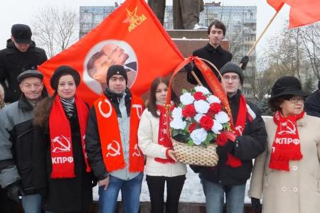 Калуга. Молодёжный политклуб: «Выдающийся большевик и революционер — товарищ Киров»