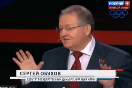 С.П.Обухов об итогах 2013 года в "Воскресном вечере с Соловьевым". Оппозиция против единороссов. Фрагменты дискуссии