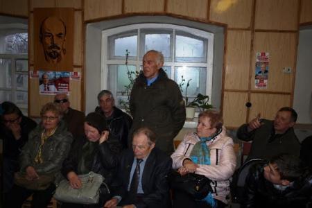 Депутат-коммунист Госдумы Олег Лебедев встретился с жителями Чернского района Тульской области