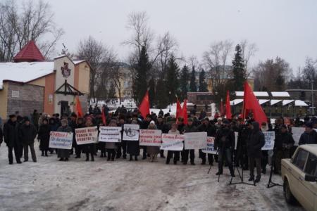 В Пензе прошел митинг за отставку областного и федерального правительства  