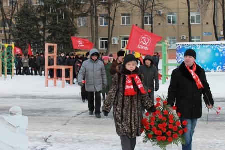 Кемеровские коммунисты почтили память В.И. Ленина