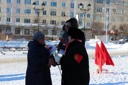 Магадан. 21 января - день памяти В.И. Ленина