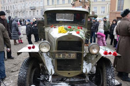 Г.А. Зюганов в блокадном музее памяти «Улица жизни»