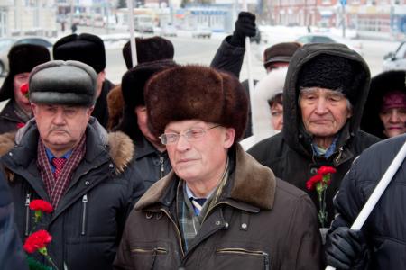 Томичи почтили память вождя мирового пролетариата
