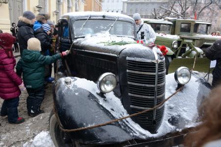 Г.А. Зюганов в блокадном музее памяти «Улица жизни»