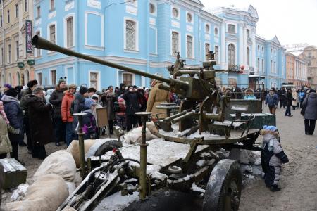 Г.А. Зюганов в блокадном музее памяти «Улица жизни»