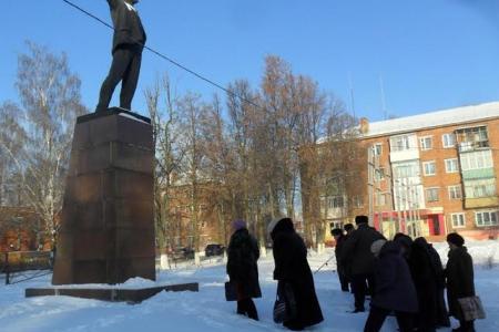 Мероприятия памяти основателя Советского государства и Коммунистической партии состоялись в городах и посёлках Тульской области