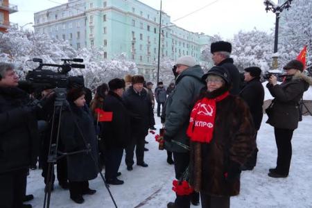 Мурманские коммунисты: Ленин живет в сердце каждого честного человека