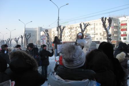 «Хватит молчать – пора действовать!». В Перми состоялся митинг в защиту проекта «Мамин выбор»