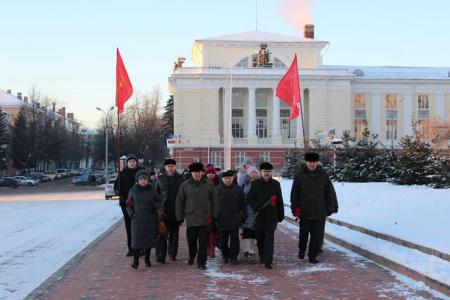 Орловская область. Памятные мероприятия в день  90-ой годовщины со дня смерти В.И. Ленина