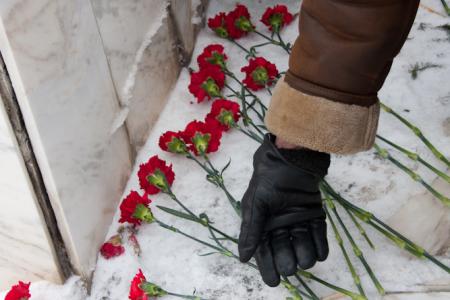 Томичи почтили память вождя мирового пролетариата