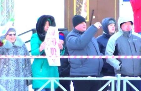 Пермский край. Спёрлинг - главный вид "спорта" Олимпиады в Сочи. Протесты против коррупции и растащиловки при подготовке к Олимпиаде