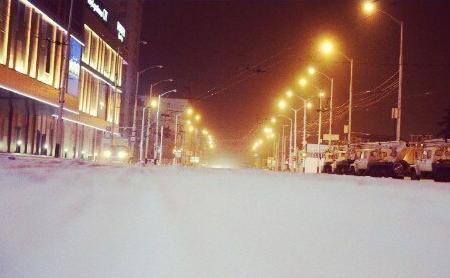 Краснодарский край. Водители оказались на дорогах в снежном плену. "Пробка" длинной более 100 км. Неэффективная работа властей Краснодара. Депутатский запрос С.П. Обухова