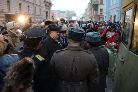 Г.А. Зюганов в блокадном музее памяти «Улица жизни»