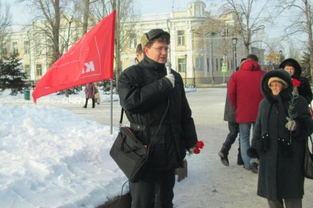 Самарская область. В памятных мероприятиях в годовщину смерти В.И. Ленина приняли участие свыше тысячи человек