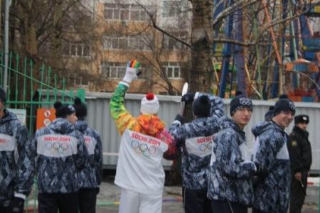 О.Н.Алимова: Олимпийский огонь в сером городе