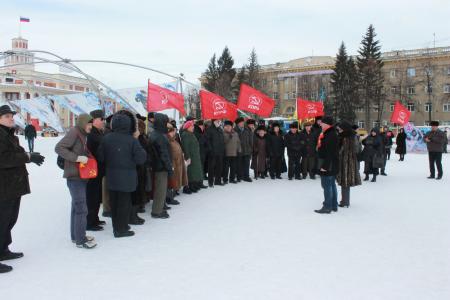 Кемеровские коммунисты почтили память В.И. Ленина