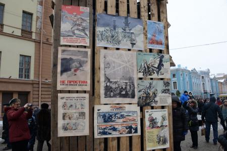 Г.А. Зюганов в блокадном музее памяти «Улица жизни»