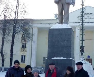 Мероприятия памяти основателя Советского государства и Коммунистической партии состоялись в городах и посёлках Тульской области