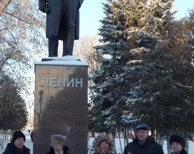 Мероприятия памяти основателя Советского государства и Коммунистической партии состоялись в городах и посёлках Тульской области