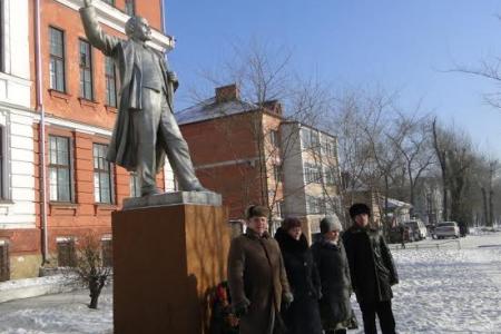 Благовещенские коммунисты отметили 90 лет со дня смерти В.И. Ленина