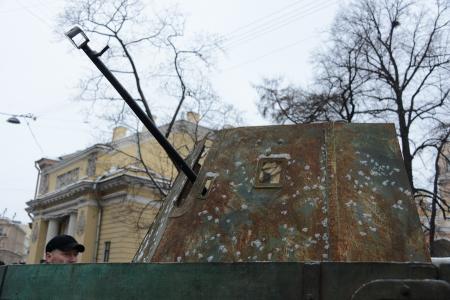 Г.А. Зюганов в блокадном музее памяти «Улица жизни»