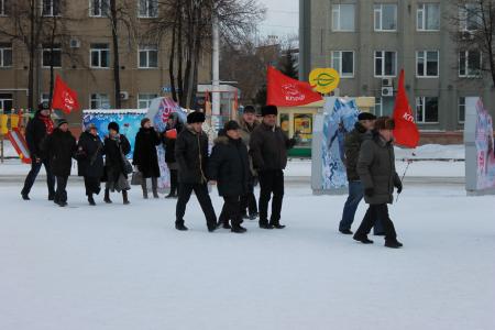 Кемеровские коммунисты почтили память В.И. Ленина