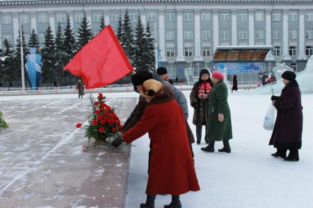 Кемеровские коммунисты почтили память В.И. Ленина