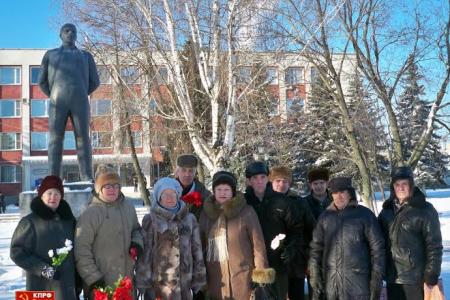 Тамбовская область. Память о Ленине вечна