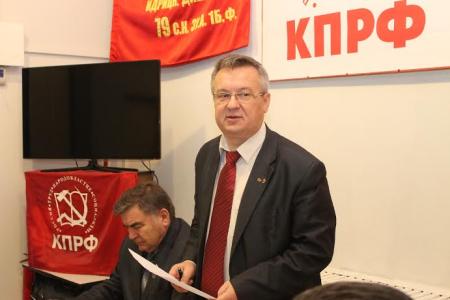 «Курс на Победу!», - наказ лидера КПРФ Г.А. Зюганова принят к исполнению псковскими коммунистами 