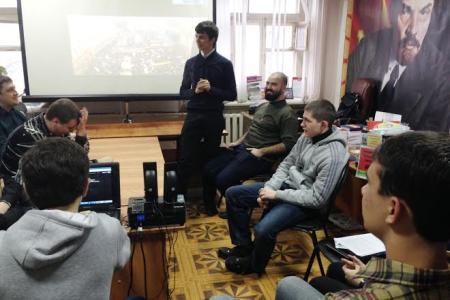 Белгородские комсомольцы на круглом столе по «Евромайдану» организовали телемост с харьковской молодежью