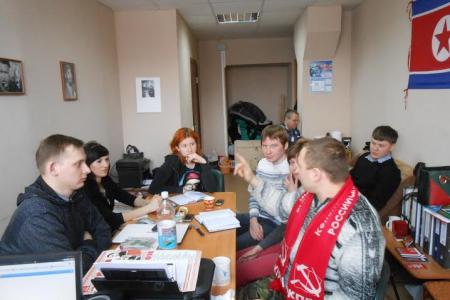 В штабе Пермского комсомола состоялся тренинг по ораторскому искусству