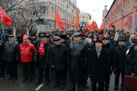 «Армия, защити свой народ!». Шествие и митинг в Москве