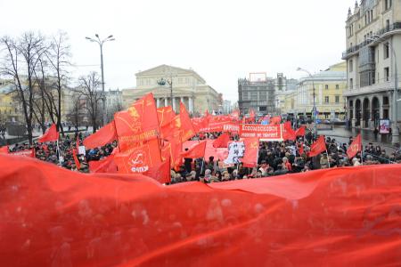 «Армия, защити свой народ!». Шествие и митинг в Москве