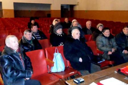 В селе Шатрово Курганской области прошел пленум районного отделения КПРФ с участием В.А.Кислицына