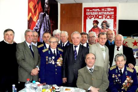 Курганская область. Коммунисты отметили День Советской Армии и Военно-Морского Флота