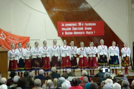 Республика Адыгея. С 96-й годовщиной Советских Вооруженных сил!