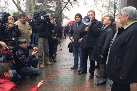Депутаты-коммунисты Госдумы провели встречу с Председателем Координационного Совета Севастополя А.М. Чалым
