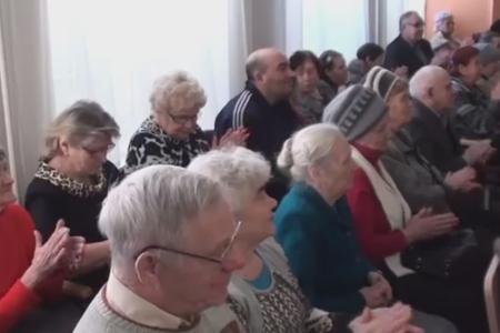 Пермский край, Кунгур: Концерт для детей войны