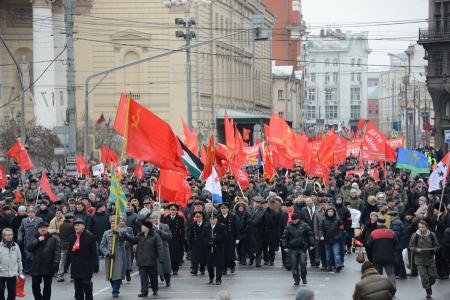 «Армия, защити свой народ!». Шествие и митинг в Москве