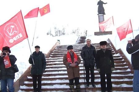 Коммунисты получили поддержку! 15 февраля в центре Казани состоялся митинг КПРФ в защиту законопроекта о социальных гарантиях «детям войны»