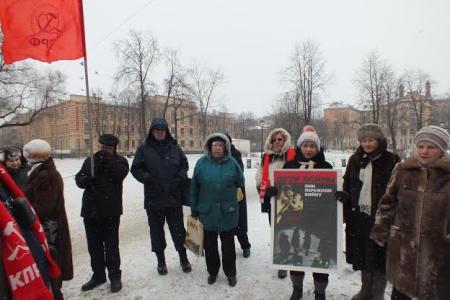 Санкт-Петербург: Пикет в поддержку закона «О Детях войны»